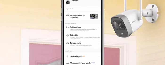 Habilitar tono de alerta (sirena o luz) y/o activar los focos disuasivos para mayor seguridad.