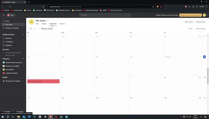 Utilizar las diferentes vistas: Explora las vistas de lista, tablero y calendario para encontrar la que mejor se adapte a tu estilo de trabajo.