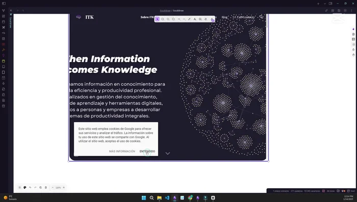 Haz doble clic sobre el enlace para abrirlo en tu navegador.