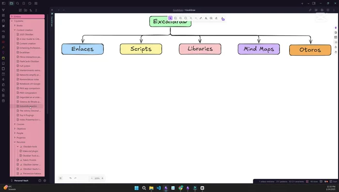 Método 3 (Interactivo): Arrastra la nota y mantén pulsadas las teclas Control y Shift. Se inserta como un elemento interactivo que permite navegar por la nota directamente en la pizarra.