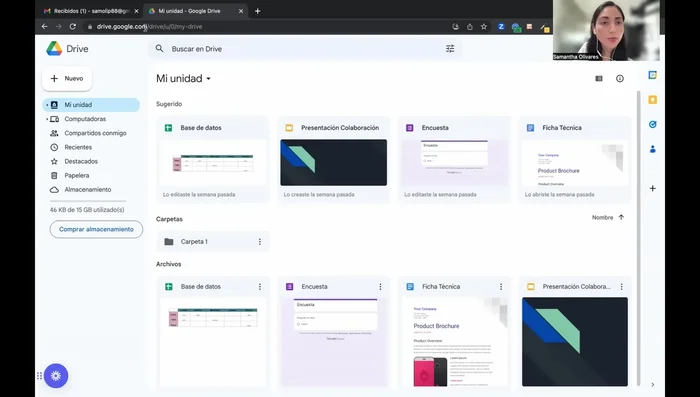 Método 2: Ingresa directamente a drive.google.com en tu navegador.