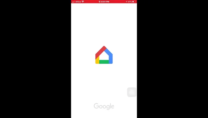 Abre la aplicación Google Home en tu dispositivo móvil.