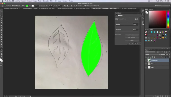 Ajustar trazos: Si es necesario, ajusta los trazos individuales para perfeccionar la forma.