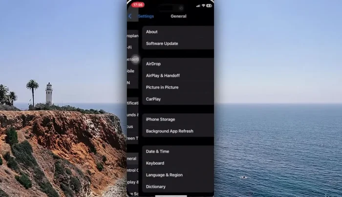 Toca en 'Almacenamiento del iPhone'.