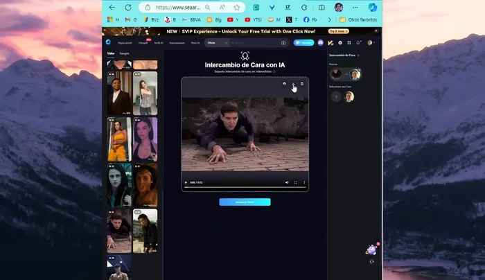 Descargar el video editado utilizando los botones de descarga disponibles.