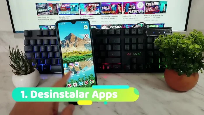 Eliminar aplicaciones innecesarias