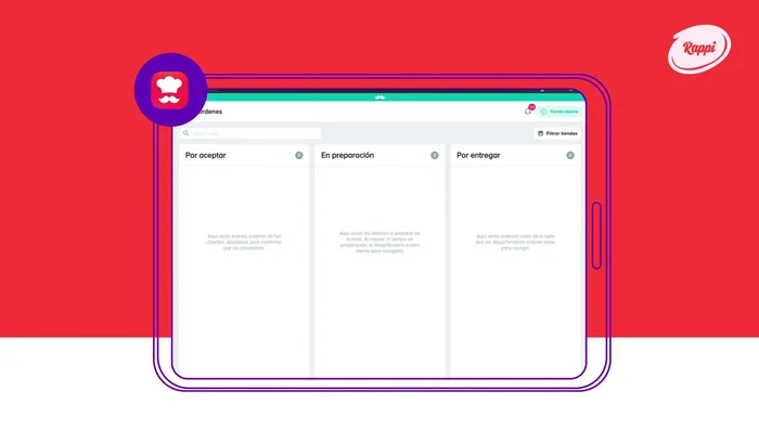 Cuando la tienda está abierta y en horario de atención, estará visible en Rappi.