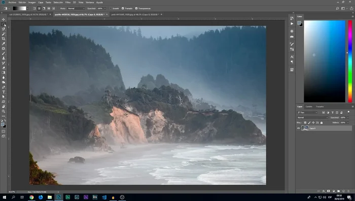 Las herramientas sobreexponer y subexponer aclaran y oscurecen áreas de la imagen, respectivamente. Útil para efectos como el 'dodge and burn'.