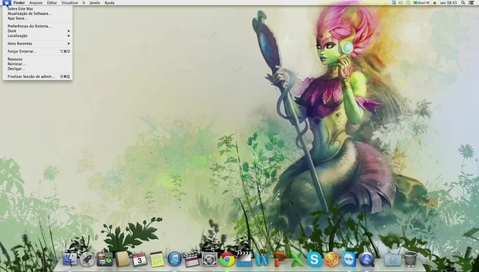 Elige tu conexión activa y haz clic en 'Avanzado'.