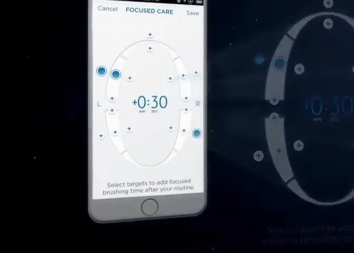 Crea temporizadores de cepillado personalizados y recibe recordatorios para usar hilo dental.