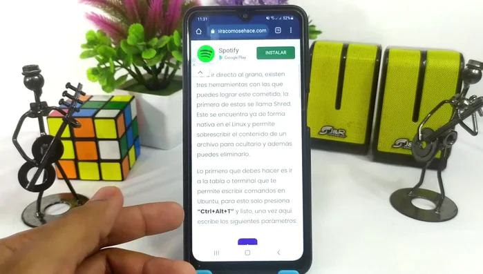Abrir la terminal de Linux (Ctrl + Alt + T).