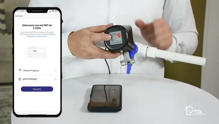 Esperar a que el controlador se configure.