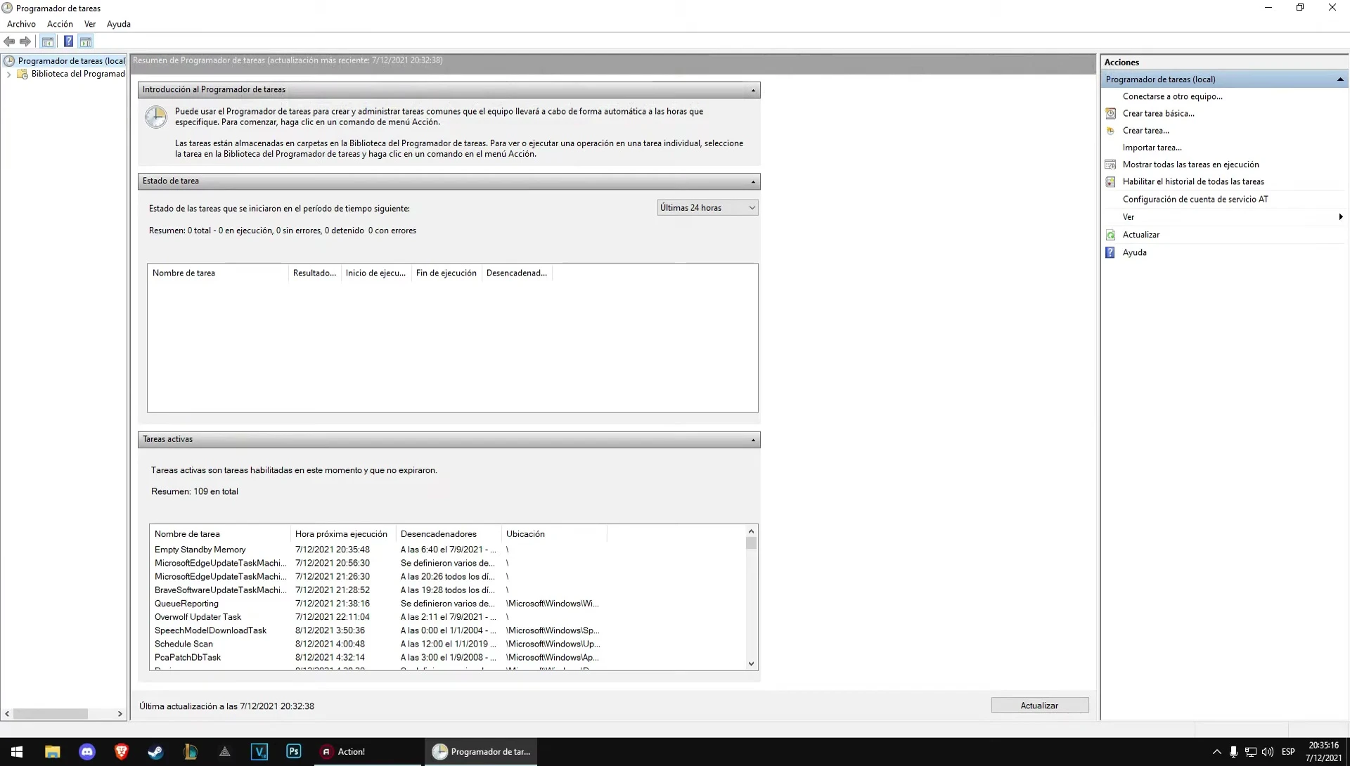 Solución Rápida: Arreglar el Programador de Tareas en Windows