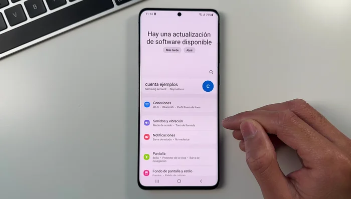 Entra en la sección de 'Aplicaciones'. La ubicación exacta puede variar ligeramente según la marca y versión de Android.