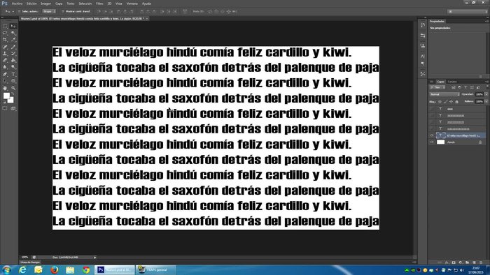 Abre la imagen en Photoshop.