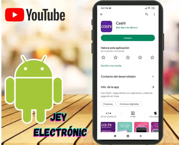Reinstalar la aplicación Cashi desde Play Store.