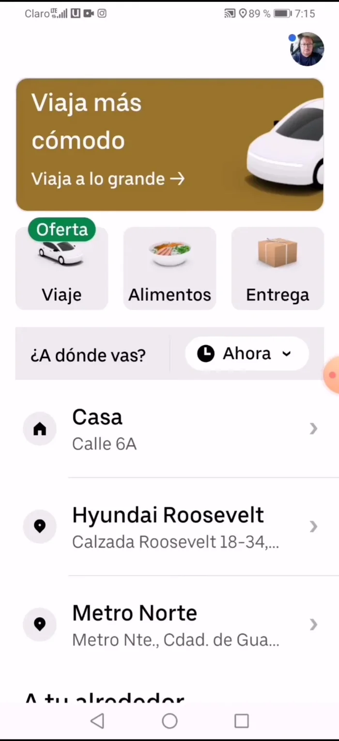 Acceder a la sección de 'Ayuda' o 'Soporte'. (Se encuentra generalmente en la esquina superior derecha, donde está la foto de perfil).