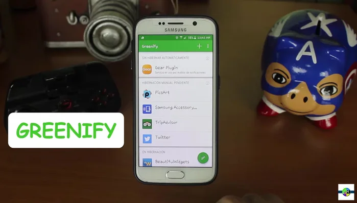 Identificar las aplicaciones que consumen batería en segundo plano.