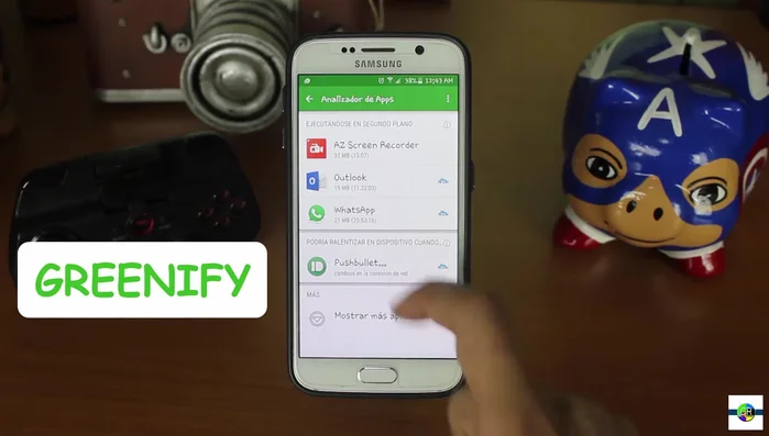 Seleccionar las aplicaciones que se desean hibernar (excepto aquellas que requieren notificaciones en tiempo real, como WhatsApp o correo electrónico).