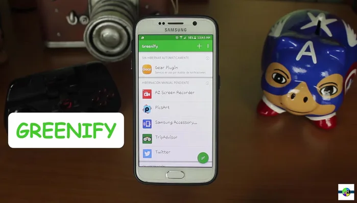Activar la hibernación de las aplicaciones seleccionadas.