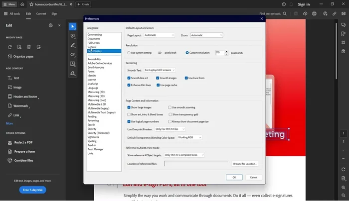 Seleccionar "Resolución personalizada" y aumentar los píxeles a 500 o 800.