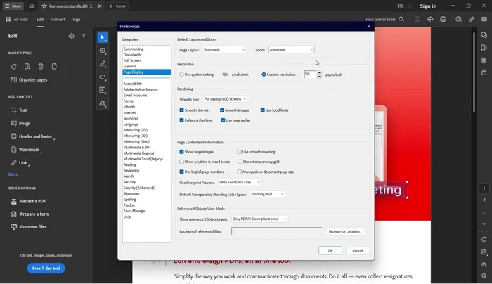Seleccionar "Resolución personalizada" y aumentar los píxeles a 500 o 800.