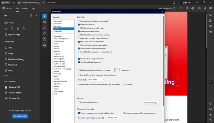 Ir a la sección "General" y aumentar la resolución de las imágenes a 500 o 800 píxeles por pulgada.