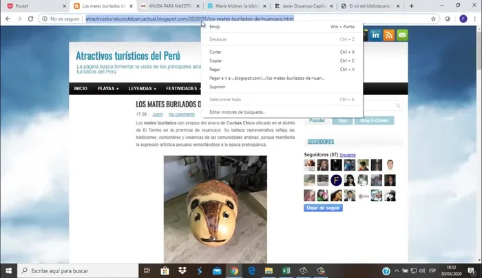 Pegar la URL en la aplicación Pocket y guardar.